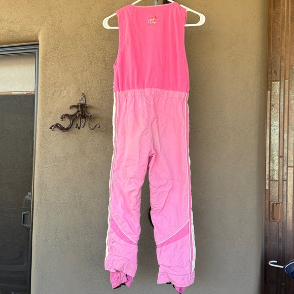 Obermeyer Pink Preschool Snow Bib - Picture 2 of 5